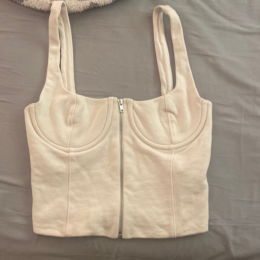 zara corset top